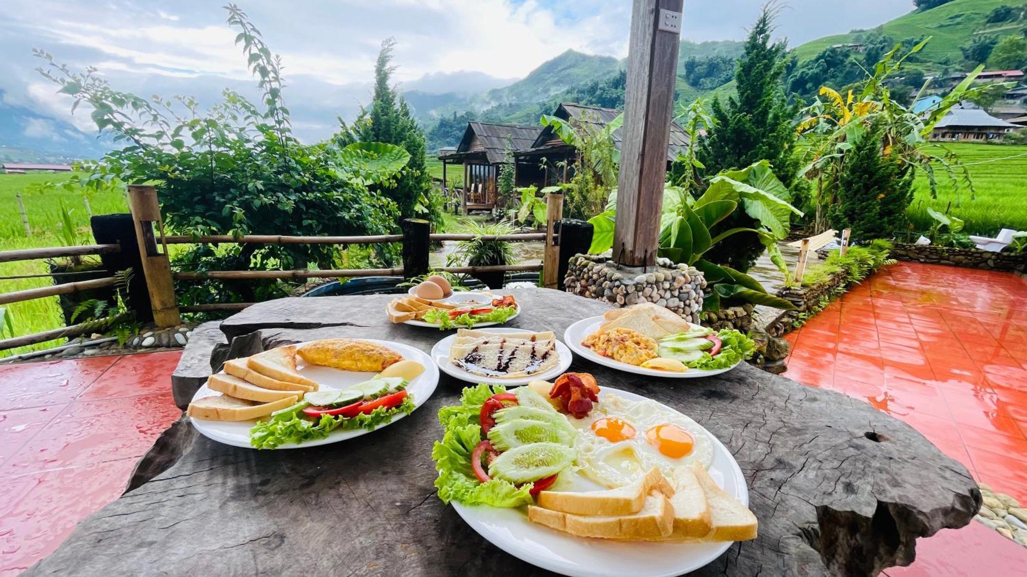 Hostel Eco Rice Fields House Sapa Exterior foto