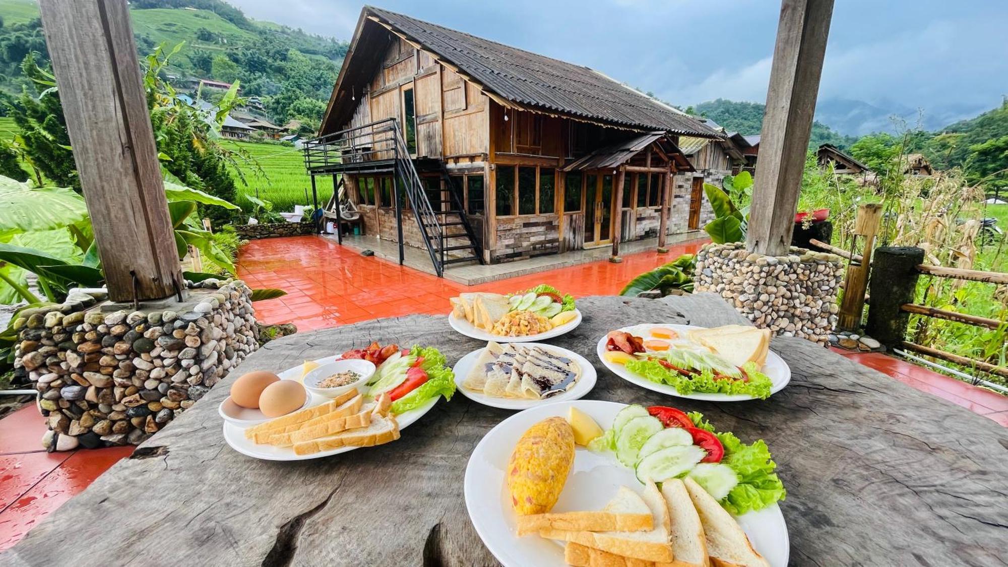 Hostel Eco Rice Fields House Sapa Exterior foto